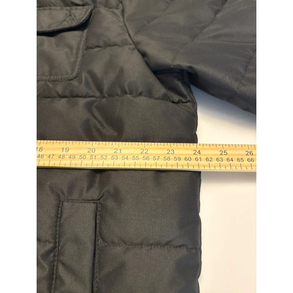 Gerry Puffer Jacket Mens XL Black Quilted Full Zip Insulated Outdoor Coat
